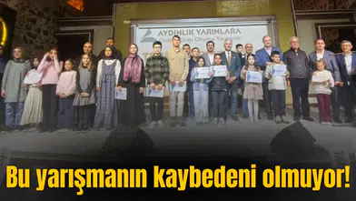 Bu yarışmanın kaybedeni olmuyor!