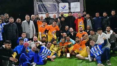 Prolig Halı Saha Futbol Turnuvası'nda şampiyonlar belli oldu