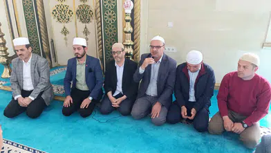 Manisa'da hacı adayları dualarla uğurlandı