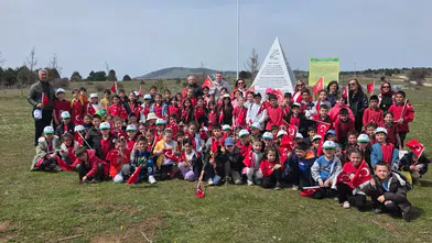 Demircili çocuklardan Ulusal Egemenlik Yürüyüşü