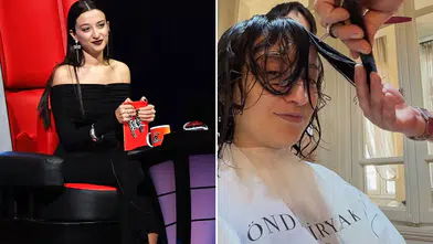 Melike Şahin yeni imajıyla gündeme oturdu