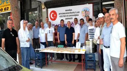 Manisa Afyonkarahisarlılar Derneği’nden aşure hayrı 