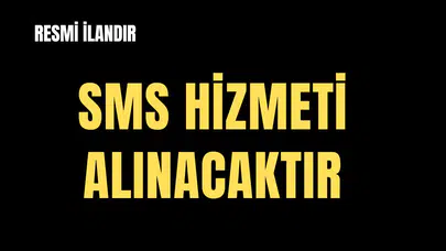 BELEDİYE BAŞKANLIĞIMIZ TARAFINDAN VATANDAŞLARIMIZI BİLGİLENDİRMEK, RESMİ TATİL VE ÖZEL GÜNLERDE GÖNDERMEK ÜZERE SMS HİZMETİ ALIMI