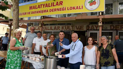 Manisa Malatyalılar Derneği’nden 500 kişilik aşure hayrı