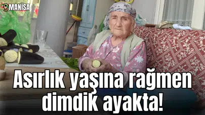 Asırlık yaşına rağmen dimdik ayakta