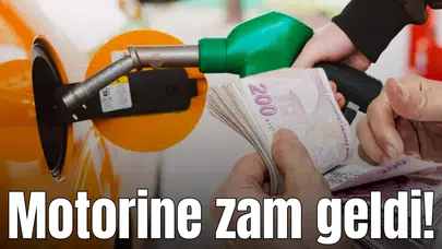 Motorine zam geldi!