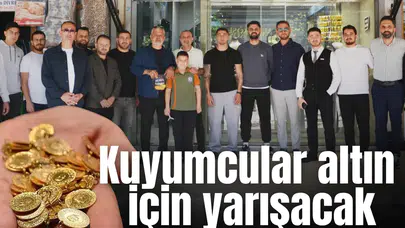 Manisa'da kuyumcular altın için yarışacak