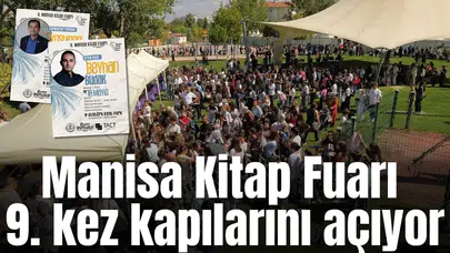 Manisa Kitap Fuarı 9. kez kapılarını açıyor