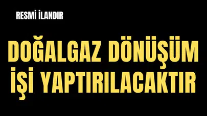 MANİSA SOMA NECİP FAZIL KISAKÜREK ORTAOKULU İLE SOMA YUNUSEMRE İMAM HATİP ORTAOKULUNUN DOĞALGAZ DÖNÜŞÜM İŞİ
