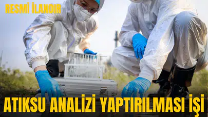 ATIKSU ANALİZİ YAPTIRILMASI İŞİ