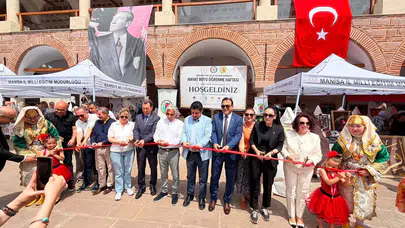 Şehzadeler Halk Eğitim Merkezi’nden yıl sonu sergisi