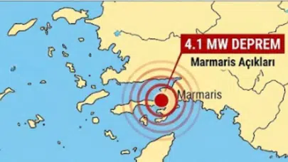 Marmaris Açıklarında 4.1 Büyüklüğünde Deprem! Prof. Dr. Osman Bektaş Asıl Riski Açıkladı