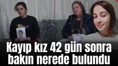Kayıp kız 42 gün sonra kafede otururken bulundu