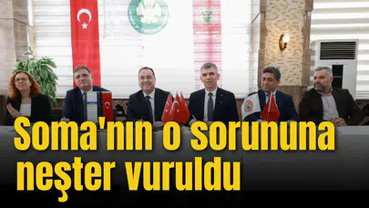 Soma'nın o sorununa neşter vuruldu