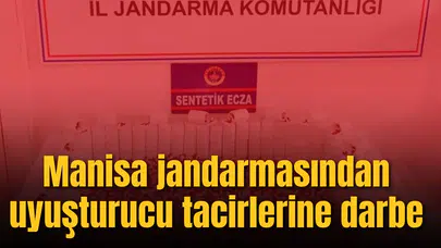 Manisa jandarmasından uyuşturucu tacirlerine darbe