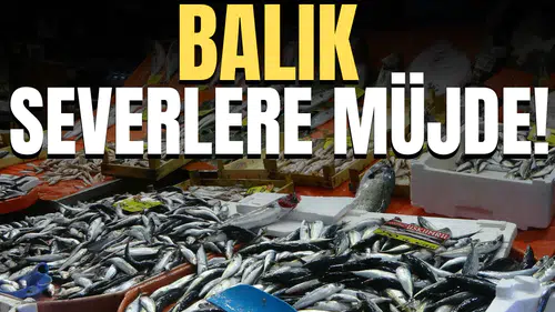 Balık severlere müjde!