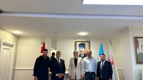 Yeniden Refah Partisi Yunusemre İlçe Başkanlığı'ndan İŞKUR’a ziyaret