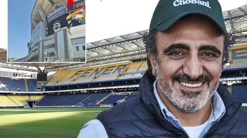 "Chobani" adı stada asıldı! İşte Kürt kökenli firma sahibinin bilinmeyenleri
