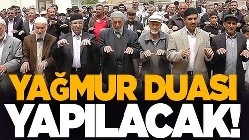Şehzadeler'de üç gün yağmur duası yapılacak