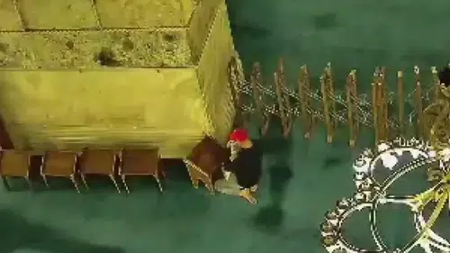 Ayasofya Camii'nde skandal!
