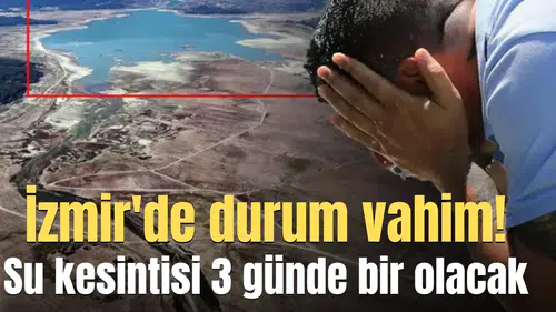 İzmir'de durum vahim!