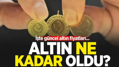 ALTIN FİYATLARI ALIŞ-SATIŞ GRAFİĞİ: Bugün tam, yarım, çeyrek, gram altın fiyatı ne kadar, kaç TL oldu?
