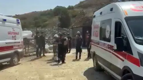 Maden ocağında göçük! Ekipler olay yerinde