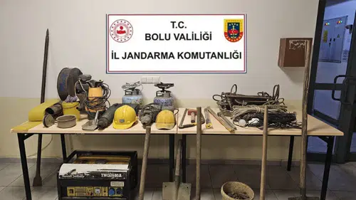 Kaçak kazı yapanlara yönelik suç üsttü