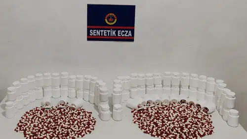Manisa'da 5 bin tane sentetik hap ele geçirildi