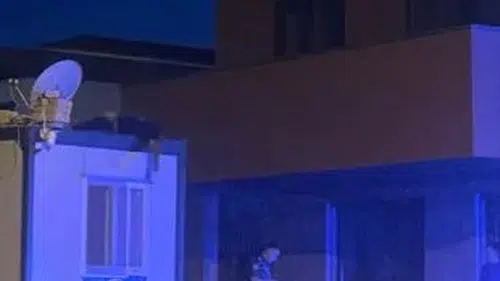 İnşaatta korku dolu anlar: Konteynerin üstünde ceset bulundu