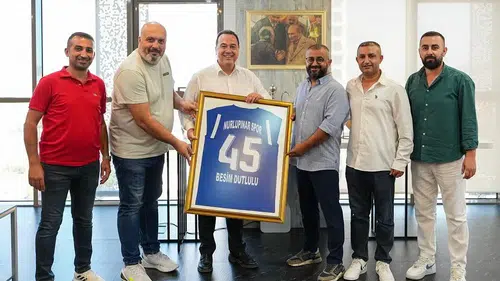 Nurlupınarspor’dan Başkan Besim Dutlulu’ya ziyaret