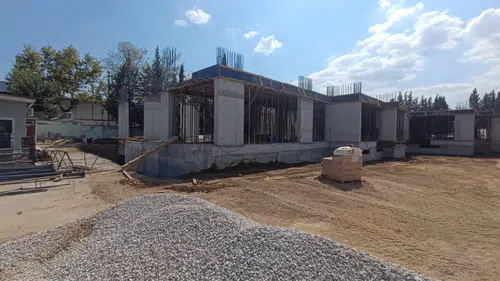 Mesleki Eğitim Merkezi’nin inşaatı tüm hızıyla devam ediyor