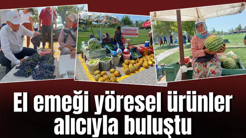 Yuntdağı Yöresel Ürünler Pazarı açıldı