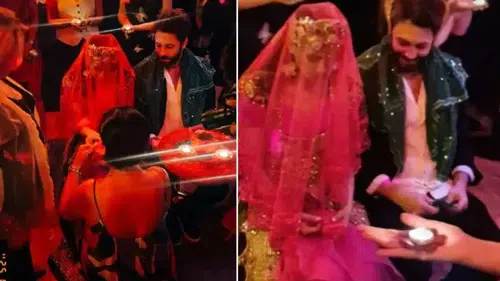 3 Ağustos'ta nikah var! Ünlü çiftin kına gecesi görüntüleri ortaya çıktı