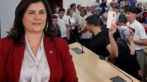 Çerçioğlu gerilimi sürüyor! Belediye meclis salonu bir anda karıştı