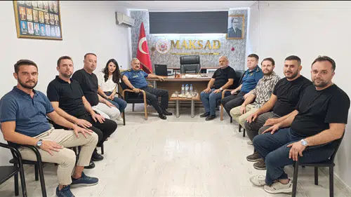 İl Emniyet Müdürü Fahri Aktaş’tan Kuyumcular Derneği’ne ziyaret