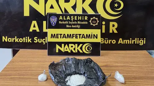 Manisa'da şüpheli şahsın üzerinden uyuşturucu madde çıktı