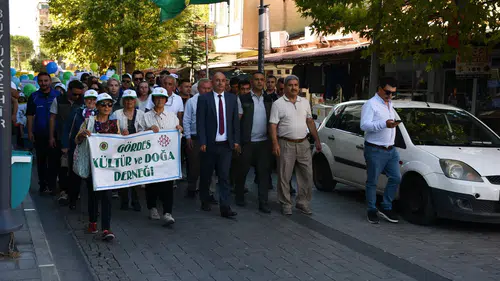 İlçede Yeşil Vatan yürüyüşü