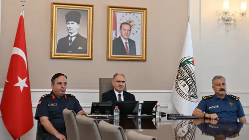 Manisa'da güvenlik ve asayiş değerlendirmesi yapıldı