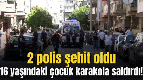 16 yaşındaki çocuk karakola saldırdı!