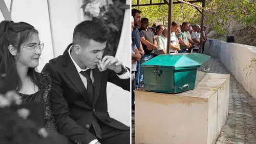 Nişan masasından musalla taşına! Her şey 15 günde oldu