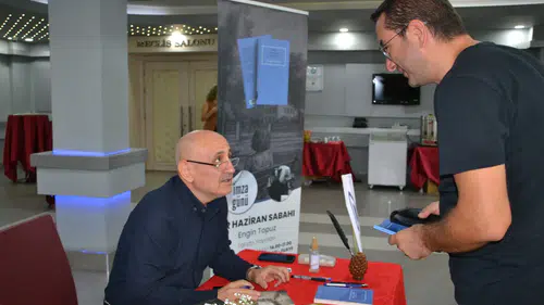 Yazar Engin Topuz ‘Bir Haziran Sabahı’ kitabını tanıttı