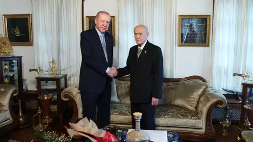 Bahçeli'nin konutunda kritik görüşme