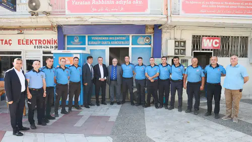 Başkan Balaban Zabıta Haftasında zabıtalarla bir araya geldi