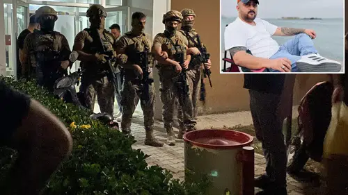 Damadını vahşice katletti