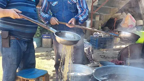 Manisalılar kışa pekmez yapımıyla hazırlanıyor