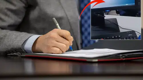 Vergi memuru bilgisayar ekranını paylaştı, tepkiler üst üste geldi