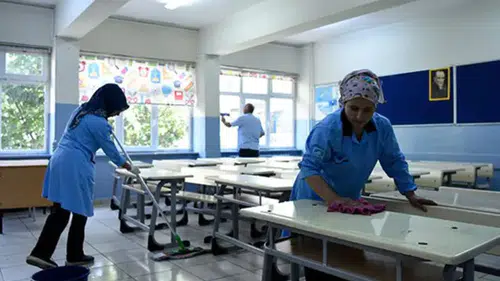 Okullara Sabit Güvenlik ve Temizlik Görevlisi Alımı Başlıyor: Erdoğan Onay Verdi, Başvurular Ocak Sonunda Açılıyor