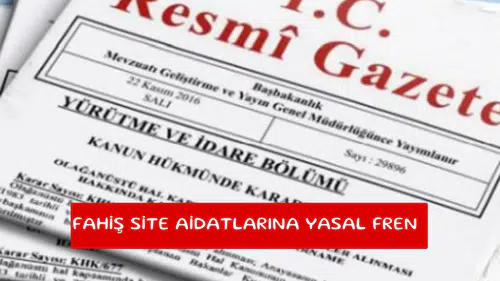Fahiş site aidatlarına yasal fren