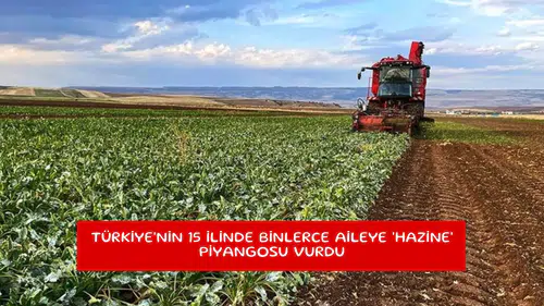 Türkiye'nin 15 ilinde binlerce aileye 'Hazine' piyangosu vurdu